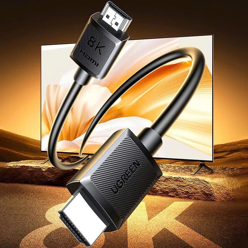 Cáp HDMI 2.1 dài 5M 8K@60Hz 48Gbps hỗ trợ HDR eARC Ugreen 45434 cao cấp